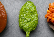 Why do Indian foods have chutneys in it?